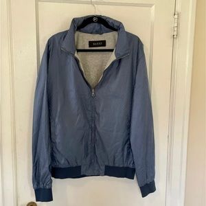 Mens Gucci Blue Jacquard
GG Bomber